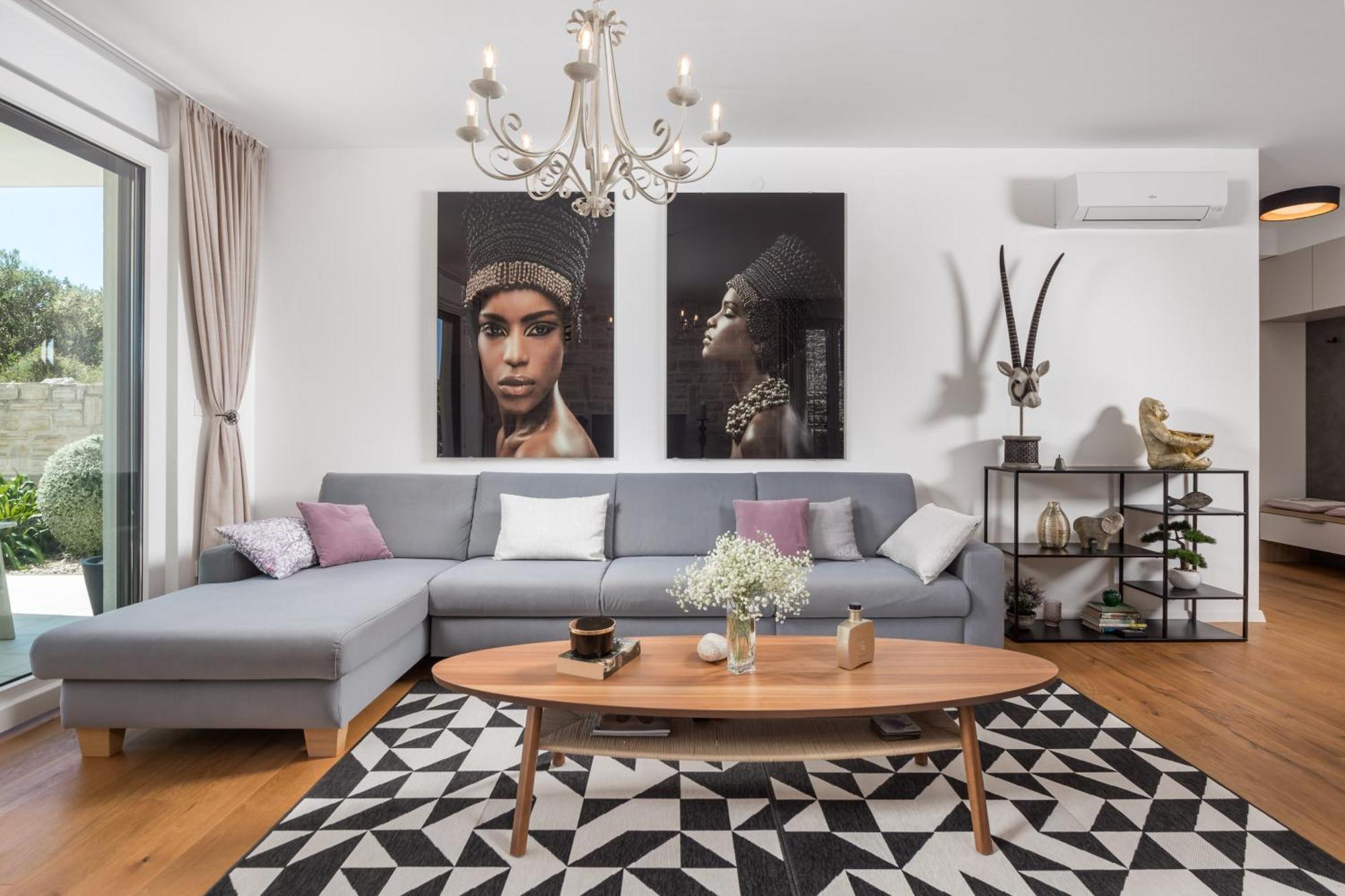 Luxury Apartment Hyperion With Private Pool And Garden Murter Exteriér fotografie